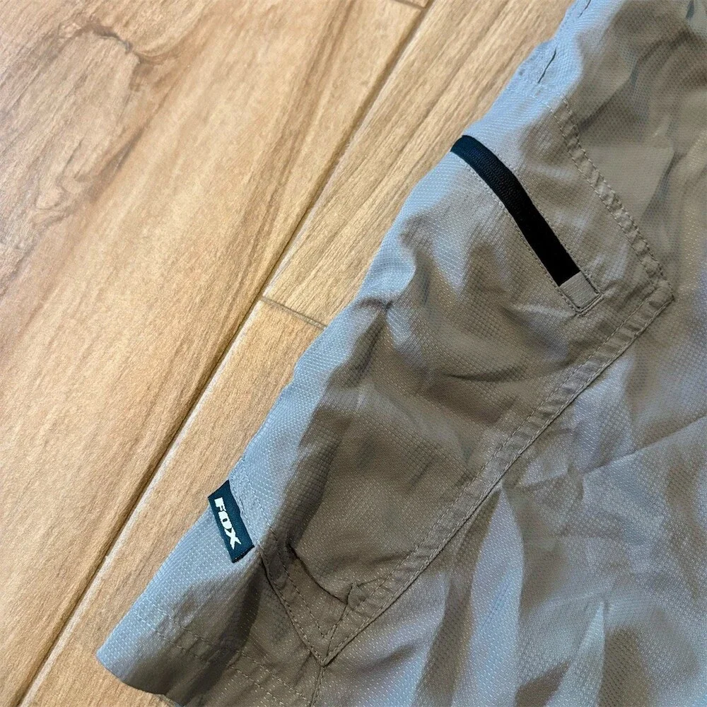 Fox Racing MTB Cargo Trail Shorts Men's Size 38 Gray Mountain Bike Outdoor